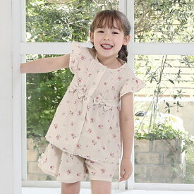 【FINAL SALE 50%OFF】Biquette Club (ビケットクラブ ) フリルスリーブチュニック (80〜140cm) 女の子 80 90 100 110 120 130 140 キムラタン 子供服