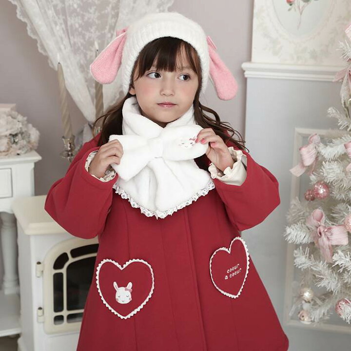 楽天市場】coeur a coeur (クーラクール ) うさ耳ニット帽子 (52〜50cm 