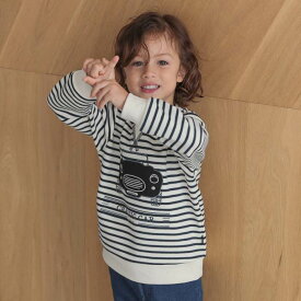 【40%OFF SALE】n.o.u.s (ノウズ ) モチーフトレーナー (80〜140cm) 男の子 80 90 100 110 120 130 140 キムラタン 子供服 | 子ども服 こども服 こどもふく こども 子供 子ども キッズ ジュニア 長袖トップス かわいい キッズ服 男児 車 レトロ ビンテージ