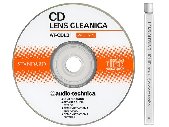 【納期約7〜10日】AT-CDL31 [audio-technica オーディオテクニカ] 湿式CDレンズクリニカ ATCDL31