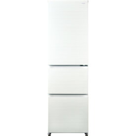 【無料長期保証】Haier JR-CVM34B-W 3ドア冷蔵庫 SLIMORE （335L・右開き） リネンホワイト JRCVM34BW