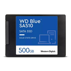 Western Digital WDS500G3B0A 2.5インチ内蔵SSD 500GB WD Blue SA510 SATA SSD