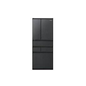 【無料長期保証】アイリスオーヤマ IRSN-45A 6ドア冷蔵庫 (453L・両開き) ブラック