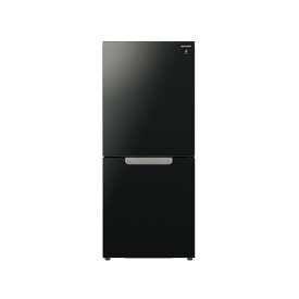 【無料長期保証】シャープ SJ-GD15K プラズマクラスター冷蔵庫 152L どっちもドア ピュアブラック