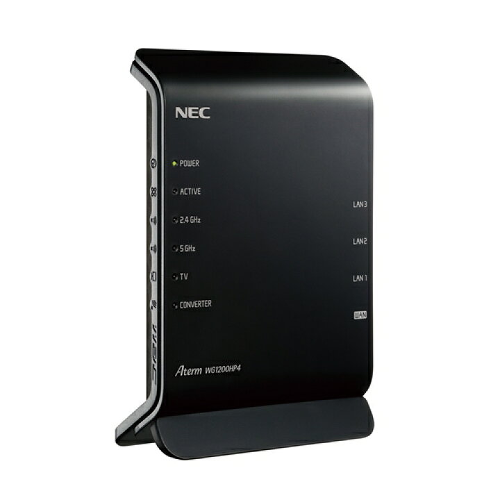 楽天市場】NEC PA-WG1200HP4 無線LANルータ Aterm メッシュ中継機能 