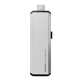 エレコム ESD-EWA0250GSV 外付けSSD 250GB USB3.2 Gen2 シルバー ESDEWA0250GSV