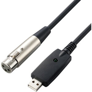 GR DH-XLRU30BK ypP[u }CN USB 3m ubN