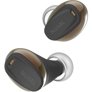 �G���E�e�B�E�A�C ���C�����X �C���z�� ���E���� IPX4 �ő�8���� USB-C NUARL mini3 MINI3-BG �u���b�N�n