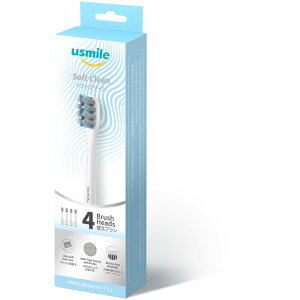 USMILE PRO03 �\�t�g�N���[�� �ւ��u���V(�z���C�g) PRO03WHEC