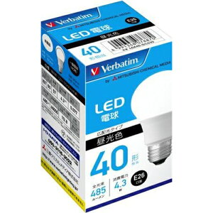 �o�[�x�C�^��(Verbatim) LDA4D-G�^LCV2 LED�d�� 40W���� �����F