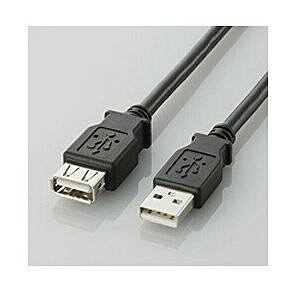 �G���R�� U2C-E20BK USB2.0�����P�[�u�� A-A���X�^�C�v �m�[�}�� 2m �u���b�N