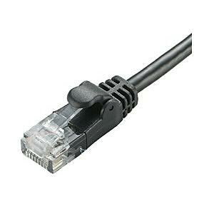 �G���R�� LD-GPY�^BK10 CAT6���� Gigabit ���炩LAN�P�[�u�� ������ �u���b�N 10m