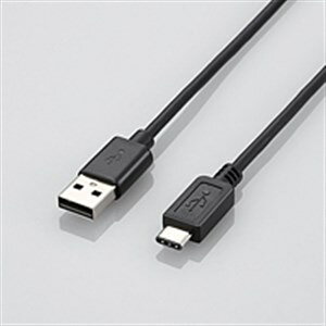 �G���R�� U2C-AC05BK USB2.0�P�[�u��(A-TypeC) �u���b�N 0.5m