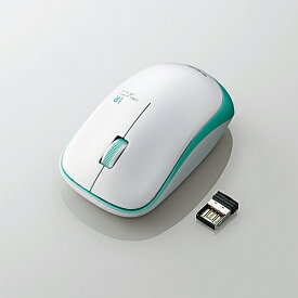 【推奨品】マウス エレコム 無線 ワイヤレス M-IR07DRGN 無線IRマウス 3ボタン グリーン