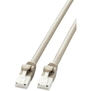 �G���R�� LD-GPAT/LG5/RS LAN�P�[�u�� 5m CAT6A ���� 10Gbps �X�g���[�g �ܐ܂�h�~ �p�r���Ƃ̐F�����ɕ֗� RoHS�w�ߏ��� ���C�g�O���[