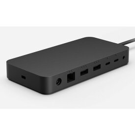 Microsoft T8H-00013 Surface Thunderbolt 4 ドック PC周辺機器 150 mm x 75 mm x 21.3mm ブラック T8H00013