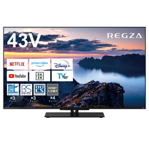 REGZA 43Z670N 43V�^ 4K�Ή� �t���e���r ���O�U Z670N�V���[�Y