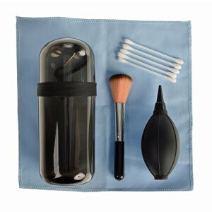 エツミ VE-5345 ポータブルカメラクリーニングセット BK