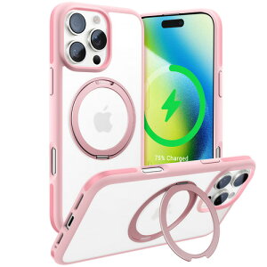 Torras X00FX1797 ROstand R Fusion case for iPhone16 Pro Pink