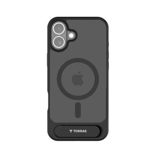 Torras X00FX1822 Pstand case for iPhone16 Plus Black