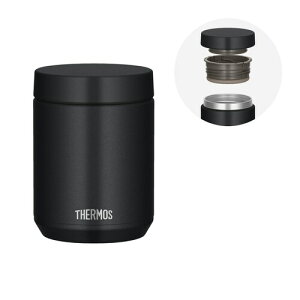 THERMOS サーモス真空断熱スープジャー JED500BK500ml ブラック