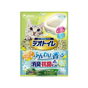 ユニ・チャーム デオトイレふんわり香る消臭・抗菌サンド 3.8L