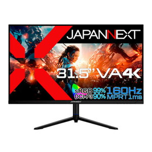 JAPANNEXT JN-315V160UR-HSP 31.5�^4K�Q�[�~���O���j�^�[ VA�p�l������ 160Hz�EHDR�Ή�