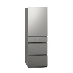 【無料長期保証】【推奨品】パナソニック 冷蔵庫 450L 右開き 5ドア 幅60cm コンパクトBIG サクッと切れる微凍結 AIエコナビ NR-E45RY2-S シルバー系