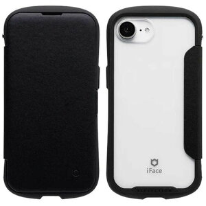 HAMEE iPhone 16e iFace Reflection _CA[ |J[{l[g NAP[X iFace ubN 41-988657