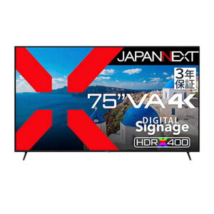 JAPANNEXT (3Nۏ؃f) VApl ^tj^[ TCl[W JN-V750U-U-H3