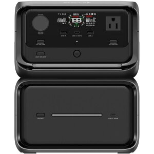 EcoFlow �G�R�t���[ RIVER 3 Max Plus (870) �e��858Wh �o��600W EFRIVER3MAXPLUS-JP-C �|�[�^�u���d��