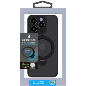 X^oii iPhone16Pro ZEROSAFE Shaft J͕ی MagsafeΉ 360°]X^hP[X tXgubN 8548IP463ZSFSBK