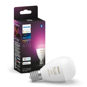 �t�B���b�v�XPhilips Hue �t���J���[ E17 LED�d�� 40W�`���� ��ʓd���` 40W���� 1�� �L�z���^�C�v PH17WC1