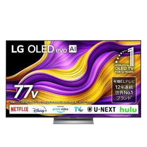 yۏ؁zLG Electorinics Japan L@ELer OLED77G5PJB [77V^ ^4KΉ ^BS 4K`[i[ ^YouTubeΉ ^NetflixΉ] ubN