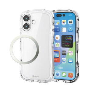 GR PM-A25AGRPACR iPhone 17 P[X nCubh Jo[ CzΉ^XebJ[t Grippy NA