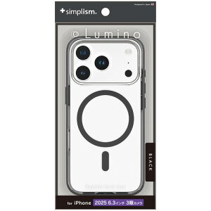 �g���j�e�B iPhone17 Pro MS�Ή� �w�ʃN���A �n�[�h�P�[�X �N���A×�u���b�N TR-IP25M3-LOCMS-CLBK