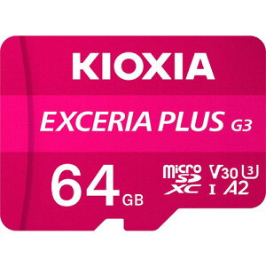 KIOXIA KMUH-C064G microSDJ[h 64GB UHS-I U3 V30 C10 A2