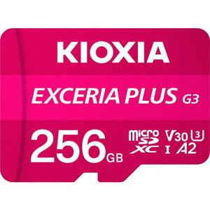 KIOXIA KMUH-C256G microSDJ[h 256GB UHS-I U3 V30 C10 A2