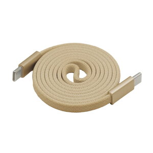 AXELTECH CBMCC01CGD �t���b�g�}�O�l�b�gType-C to Type-C�P�[�u�� USB PD60W�Ή� �t�@�u���b�N�f�ލ̗p ��1m �V�����p���S�[���h