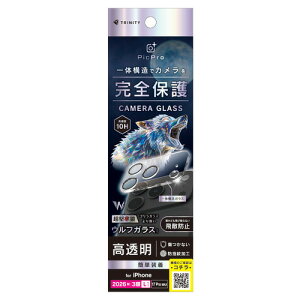 �g���j�e�B TR-IP26L3-LCA-K9CCCL iPhone 18 Pro Max�^17 Pro Max [PicPro] �����T�E���t�K���X �N���A �J���������Y�ی�K���X ����