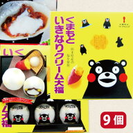 【くまもと・いきなりクリーム大福・9個・個包装】クリームだいふく・いきなり団子風菓子・熊本土産・お…