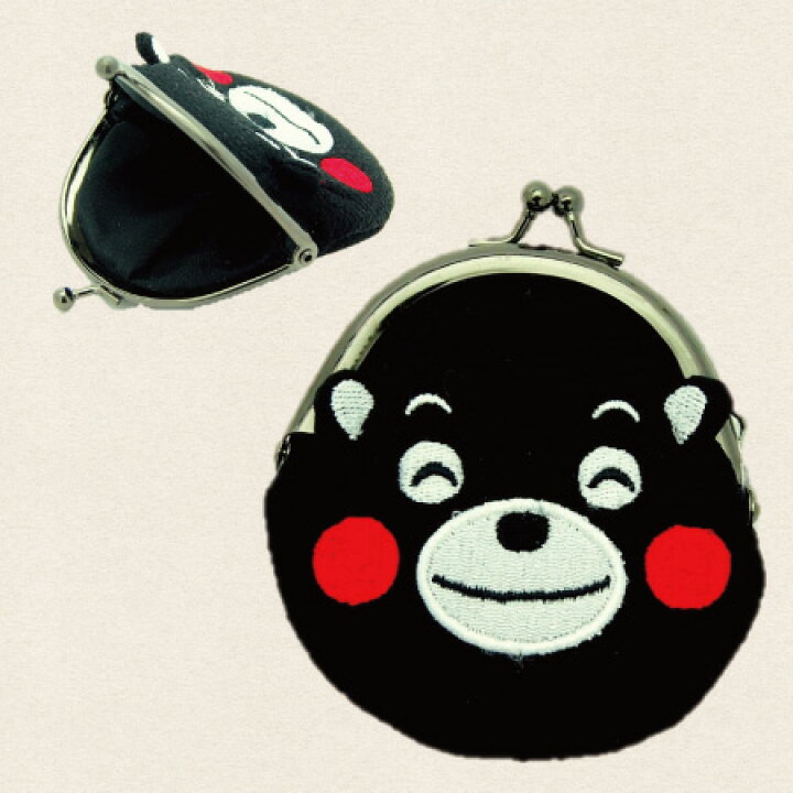 楽天市場 くまモン 小銭入れ くまモン ガマグチ財布 がま口財布 コインケース ちりめん 熊本 ゆるキャラ 土産 ご当地 ご当地 キャラクター くまもん お財布 財布 お土産 熊本土産 阿蘇の玄関キムチの里