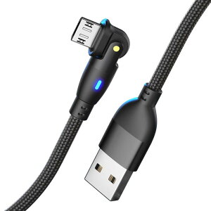 ALLVD 2m ubN Micro USB P[u L^ 180x] }[d f[^] }CN USB TPE USB Type A to }CN Micro[dR[hType-B X}z Rg[[ Cz MP3 ^