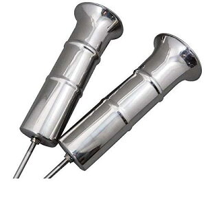 石のさかい 地挿し花立 ねじ棒を回し花立に着けて地面に挿すだけ 簡単取り付け お盆 お彼岸 高級 お墓用花立 地刺しタイプ 1対2本セット 地刺花立 ISN-58