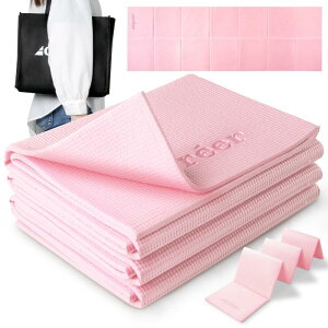 creer(クレエ)【日本国内メーカー】ヨガデビューに最適なヨガマット 折りたたみ 厚め 6mm 持ち運び用バッグ付き 選べる10カラー