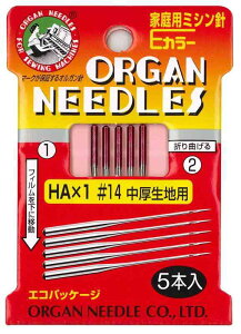 IKj ORGAN NEEDLES ƒp~VjEJ[ HA×1 #14 np
