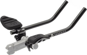 REDSHIFT Quick-Release Clip-On Bike Aero Bars, Bicycle Handlebar Rest, Aluminum Aerobar Extensions for Road, Triathlon, Mountai