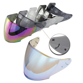 ショーエイ 互換 ヘルメットシールド SHOEI Jクルーズ J-Cruise1 J-Cruise12 J-Force4 CJ-2対応 社外品 バイク ミラーシールド UVカット ヘルメットバイザー クリアー スモーク アクセサリー 装備