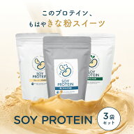 SOY PROTEIN きな粉 プロテイン 3袋セット 送料無料 きな粉 ポスト投函 ポイント消化 和菓子 老舗 東京 …
