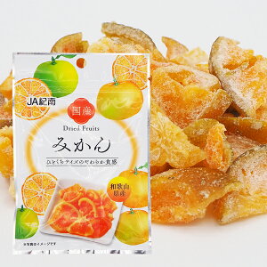 国産 和歌山県産 ドライフルーツ みかん 22g 国産ドライフルーツ ドライミカン 温州みかん JA紀南 お菓子 おやつ
